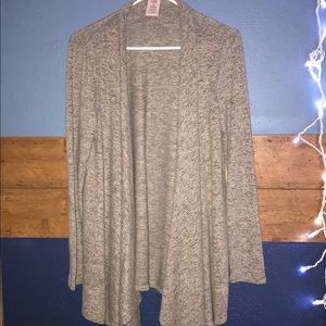 Brown cardigan